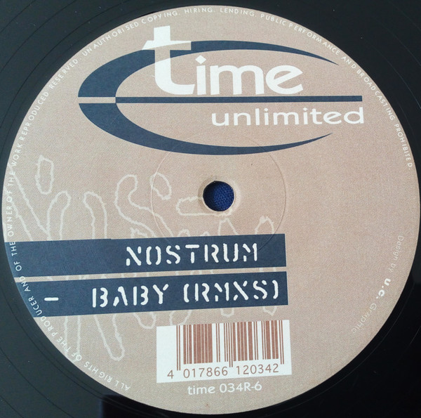 Nostrum - Baby (Rmxs) | Time Unlimited (time 034R-6) - 2