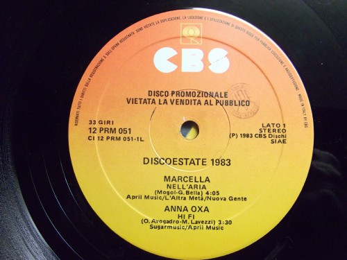 Various - Discoestate 1983 | CBS (12 PRM 051)