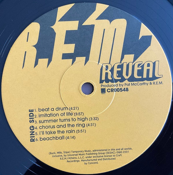R.E.M. - Reveal LP | Craft Recordings (CR00548) - 4