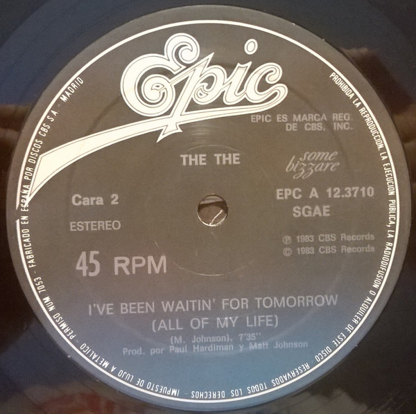 The The - This Is The Day | Epic (EPC A 12.3710) - 4