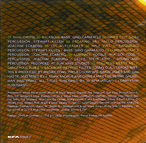 Projections - Between Here And Now | Guidance Recordings (GDRC608)