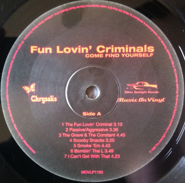 Fun Lovin' Criminals - Come Find Yourself | Music On Vinyl (MOVLP1193) - 3