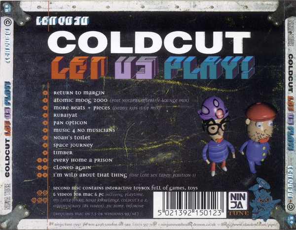 Coldcut - Let Us Play! | Ninja Tune (ZEN CD 30) - 2