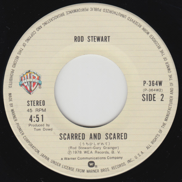 Rod Stewart - Da Ya Think I'm Sexy | Warner Bros. Records (P-364W) - 4