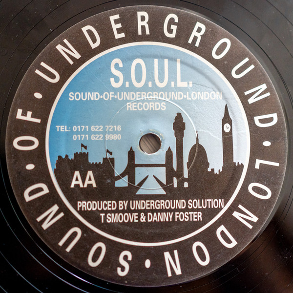 Underground Solution - Get Happy / Moving Underground | Sound Of Underground London Records (S.O.U.L.002) - 2 Underground Solution - Get Happy / Moving Underground | Sound Of Underground London Records (S.O.U.L.002) - 2