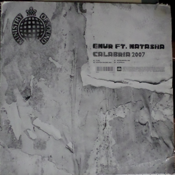 ENUR Ft. Natasja - Calabria 2007 | Ministry Of Sound (MIN020) - main ENUR Ft. Natasja - Calabria 2007 | Ministry Of Sound (MIN020) - main