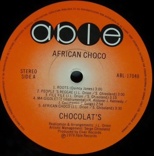 Chocolat's - African Choco | Able (ABL-17040) - 3