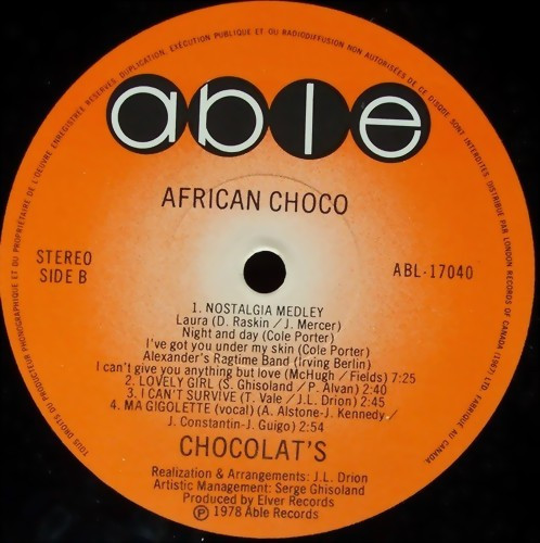 Chocolat's - African Choco | Able (ABL-17040) - 4