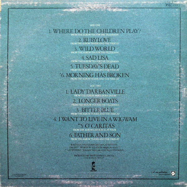 Cat Stevens - Morning Has Broken | Island Records (6313 286) - 2 Cat Stevens - Morning Has Broken | Island Records (6313 286) - 2