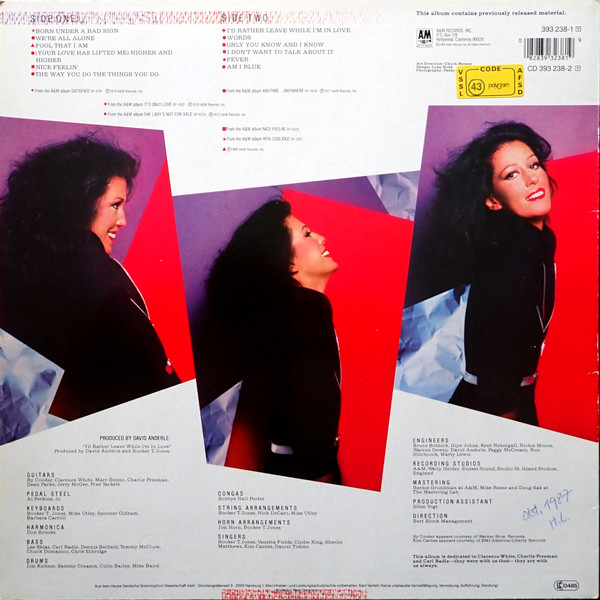 Rita Coolidge - Greatest Hits | A&M Records (393 238-1) - 2