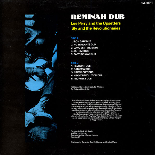 Lee Perry & The Upsetters / Sly & The Revolutionaries - Reminah Dub | Original Music (OMLP0011) - 2 Lee Perry & The Upsetters / Sly & The Revolutionaries - Reminah Dub | Original Music (OMLP0011) - 2
