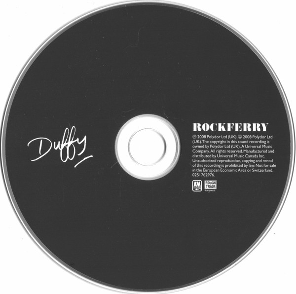 Duffy - Rockferry | A&M Records (0251762976) - 3 Duffy - Rockferry | A&M Records (0251762976) - 3
