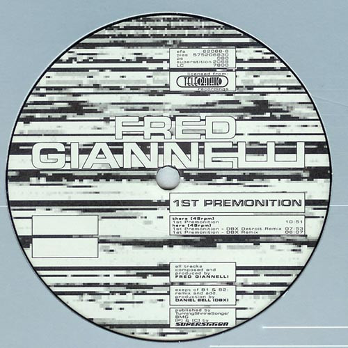 Fred Giannelli - 1st Premonition | Superstition (superstition 2068)