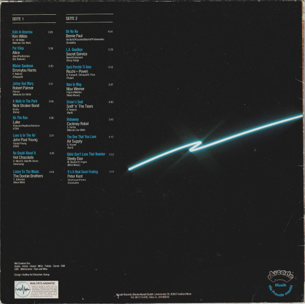 Various - Listen To The Music | Arcade (ADEG 136) - 2