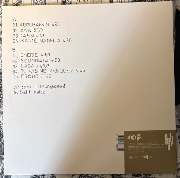 Salif Keita - So Kono | No Format (NØF.66 LP) - 2 Salif Keita - So Kono | No Format (NØF.66 LP) - 2