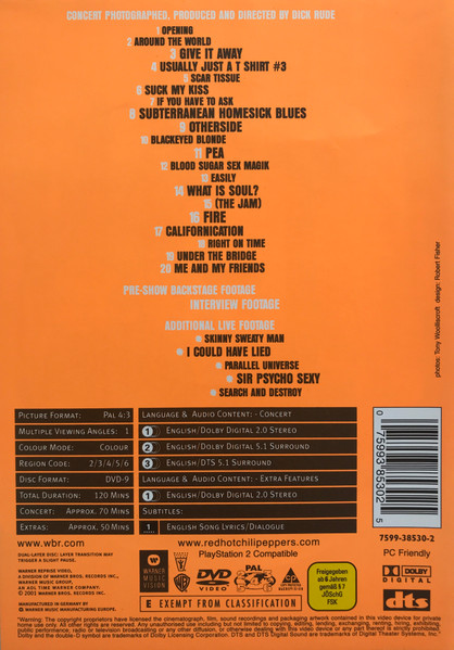 Red Hot Chili Peppers - Off The Map | Warner Music Vision (7599-38530-2) - 2 Red Hot Chili Peppers - Off The Map | Warner Music Vision (7599-38530-2) - 2