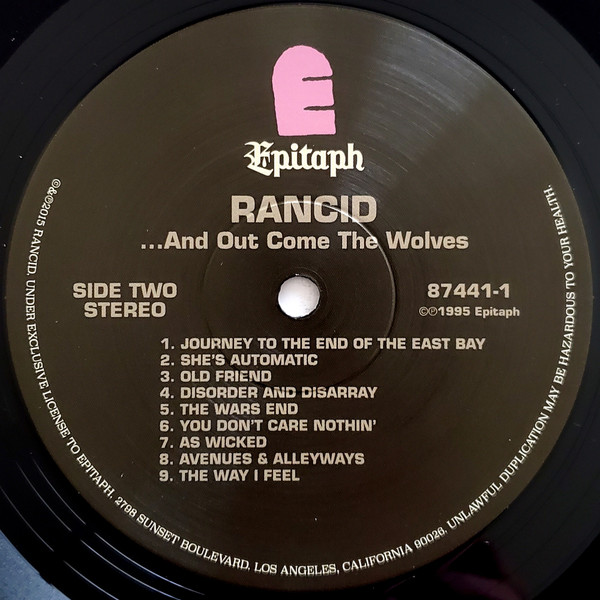 Rancid - ...And Out Come The Wolves | Epitaph (87441-1) - 4