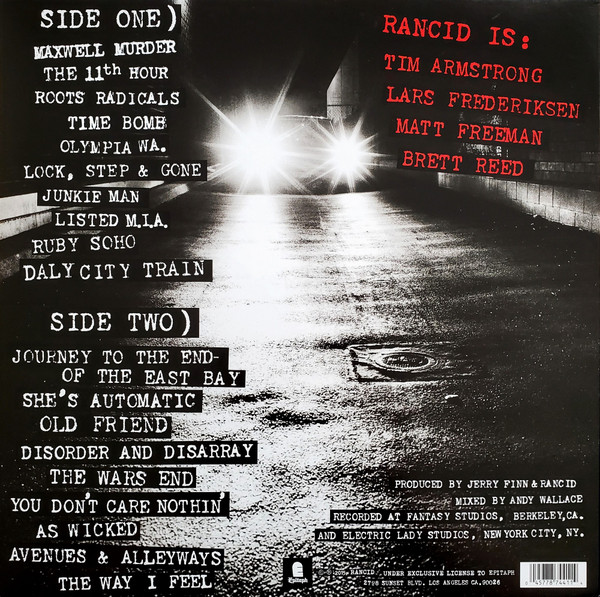 Rancid - ...And Out Come The Wolves | Epitaph (87441-1) - 2