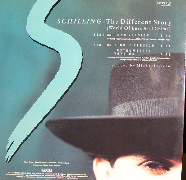 Peter Schilling - The Different Story (World Of Lust And Crime) (Long Version) | WEA (247 971-0) - 2