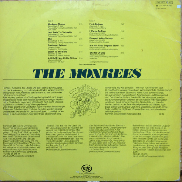 The Monkees - The Monkees | MFP Super (048 MFP 96 963) The Monkees - The Monkees | MFP Super (048 MFP 96 963)
