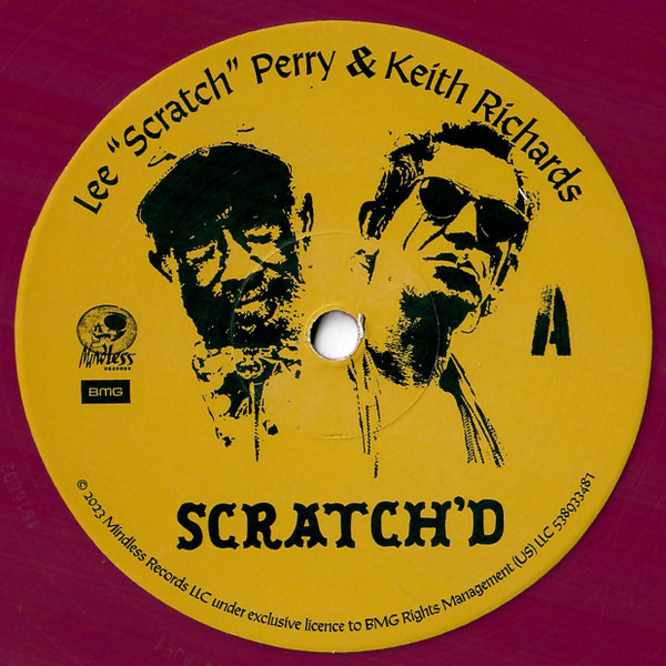 Lee Perry & Keith Richards - Scratch’d (RSD2023 - Limited Edition - Fruit Punch Vinyl) [Vinyl] | Mindless Records (538933481) - 4