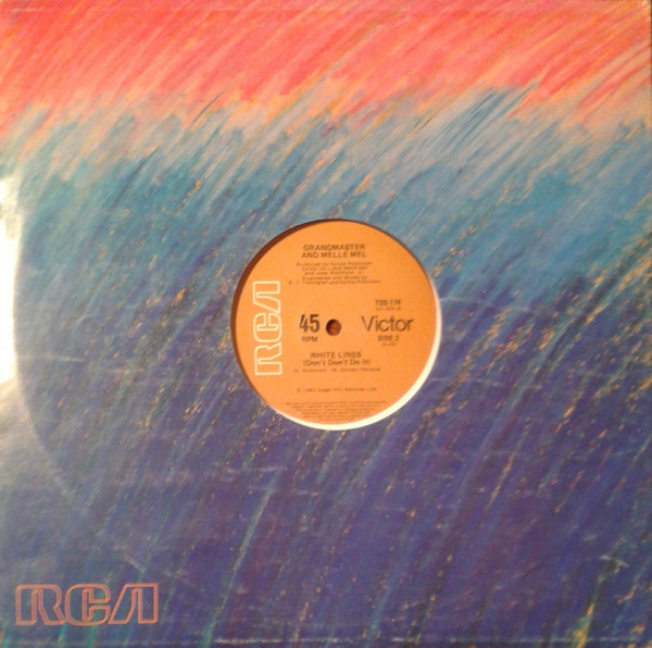 Grandmaster Flash & Melle Mel - White Lines (Don't Don't Do It) | RCA Victor (TDS-174) - 4