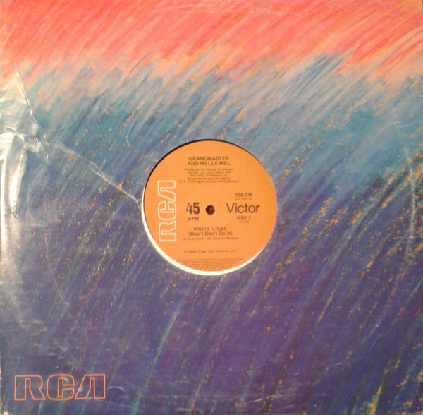 Grandmaster Flash & Melle Mel - White Lines (Don't Don't Do It) | RCA Victor (TDS-174) - 3