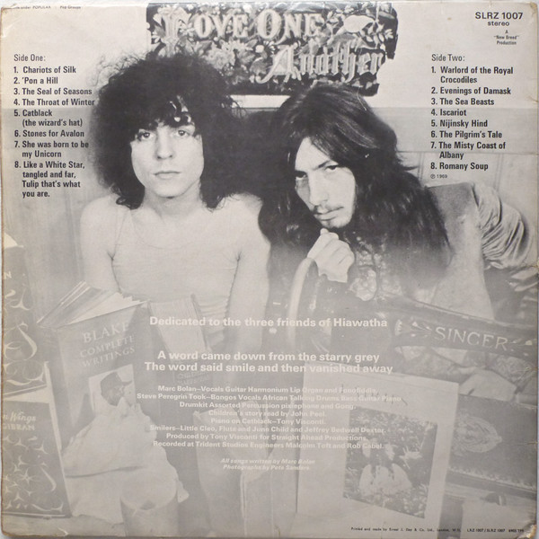 Tyrannosaurus Rex - Unicorn | Regal Zonophone (SLRZ 1007) - 4 Tyrannosaurus Rex - Unicorn | Regal Zonophone (SLRZ 1007) - 4