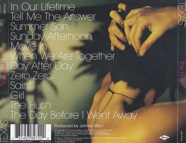 Texas - The Hush | Mercury (538 972-2) - 2