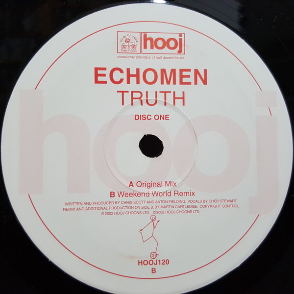 Echomen - Truth | Hooj Choons (HOOJ120) - 2