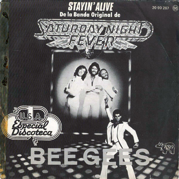 Bee Gees - Stayin' Alive | RSO (20 90 267)