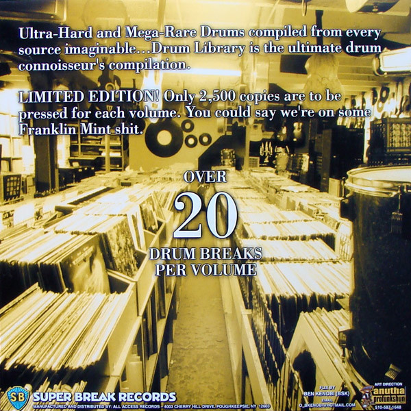 Paul Nice - Drum Library Vol.3 | Super Break Records (DL003) - 2 Paul Nice - Drum Library Vol.3 | Super Break Records (DL003) - 2