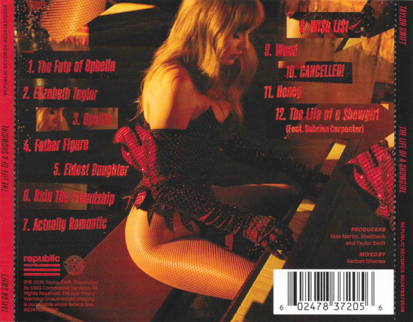 Taylor Swift - The Life Of A Showgirl (2 sided poster, Target Exclusive) | Republic Records (602478372056) - 2