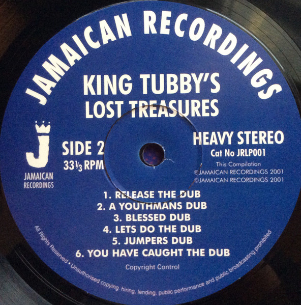 King Tubby - King Tubby's Lost Treasures LP | Jamaican Recordings (JRLP001) - 4 King Tubby - King Tubby's Lost Treasures LP | Jamaican Recordings (JRLP001) - 4
