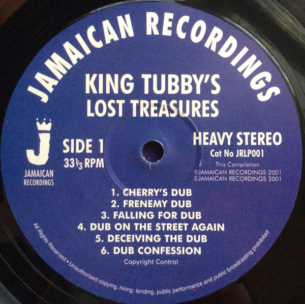 King Tubby - King Tubby's Lost Treasures LP | Jamaican Recordings (JRLP001) - 3 King Tubby - King Tubby's Lost Treasures LP | Jamaican Recordings (JRLP001) - 3