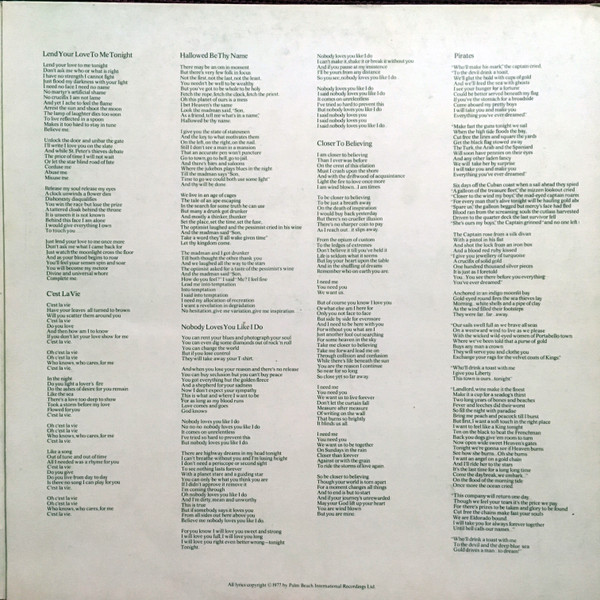 Emerson, Lake & Palmer - Works (Volume 1) | Ariola (28 614 XD) - 3 Emerson, Lake & Palmer - Works (Volume 1) | Ariola (28 614 XD) - 3