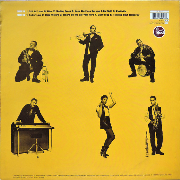 Incognito - Positivity | Talkin' Loud (518 260-1) - 2 Incognito - Positivity | Talkin' Loud (518 260-1) - 2