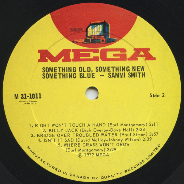 Sammi Smith - Something Old, Something New, Something Blue | Mega (M31-1011) - 4