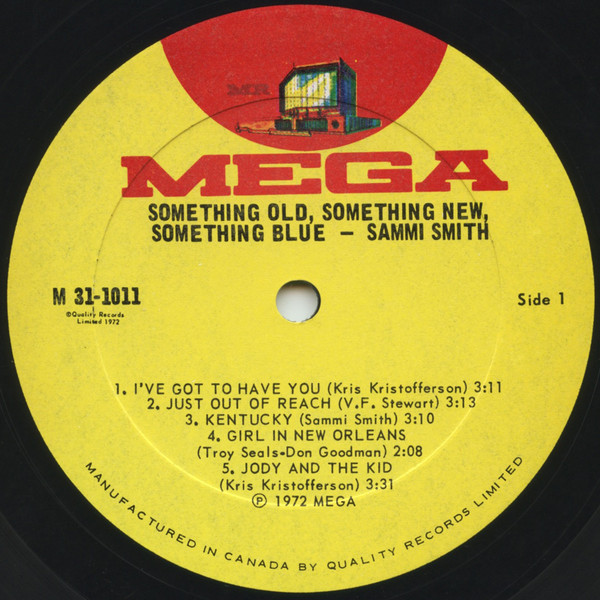 Sammi Smith - Something Old, Something New, Something Blue | Mega (M31-1011) - 3