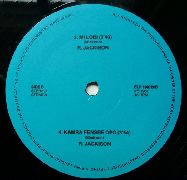 Ruud Jackison - Lib' Mi Wawan | Not On Label (ELP 198726) - 4 Ruud Jackison - Lib' Mi Wawan | Not On Label (ELP 198726) - 4