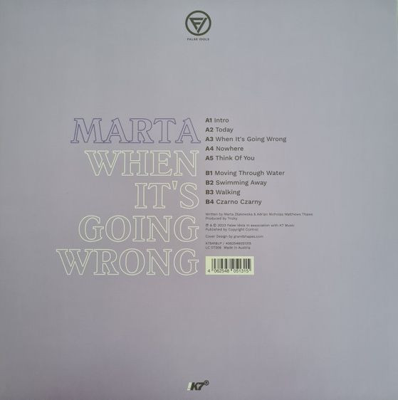 Marta Zlakowska - When It's Going Wrong | False Idols (4062548051315) - 2 Marta Zlakowska - When It's Going Wrong | False Idols (4062548051315) - 2