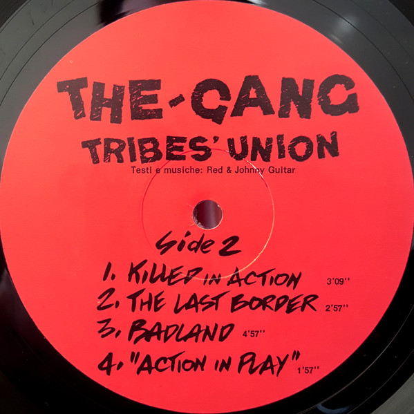 The Gang - Tribes' Union | Gang Records (123 M1) - 4 The Gang - Tribes' Union | Gang Records (123 M1) - 4