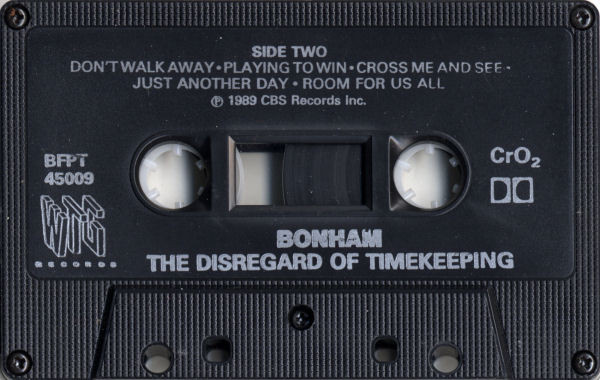 Bonham - The Disregard Of Timekeeping [Cassette] | WTG Records (BFPT 45009) - 4