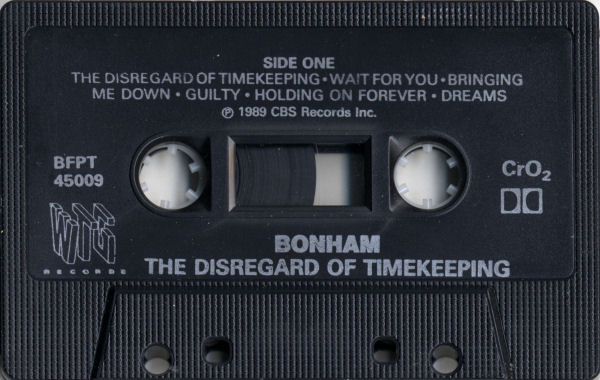 Bonham - The Disregard Of Timekeeping [Cassette] | WTG Records (BFPT 45009) - 3