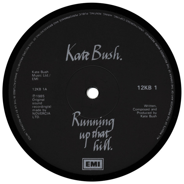 Kate Bush - Running Up That Hill | EMI (12KB 1) - 3