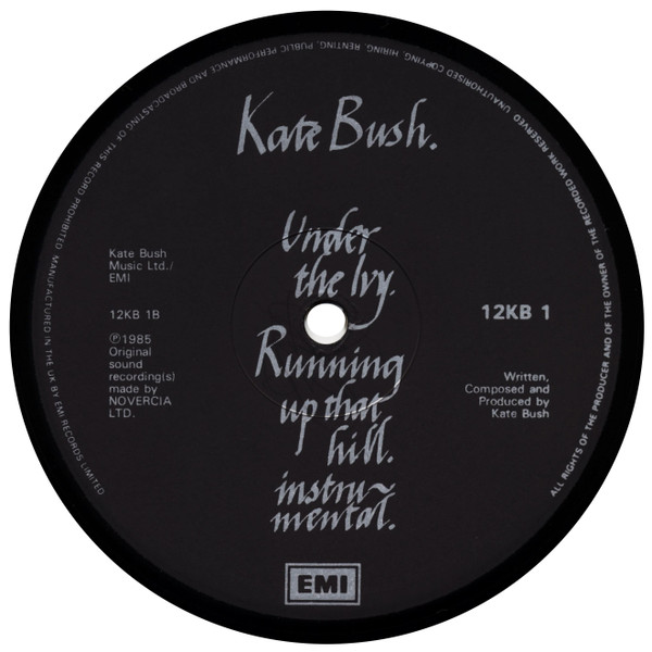 Kate Bush - Running Up That Hill | EMI (12KB 1) - 4