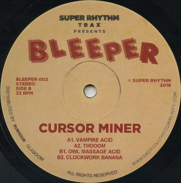 Cursor Miner - Vampire Acid | Bleeper (BLEEPER 002)