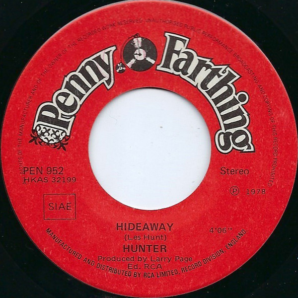 Hunter - Tonight's The Night | Penny Farthing (PEN 952) - 4