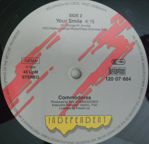 Commodores - Brick House '94 | Independent (120·07·664) - 3