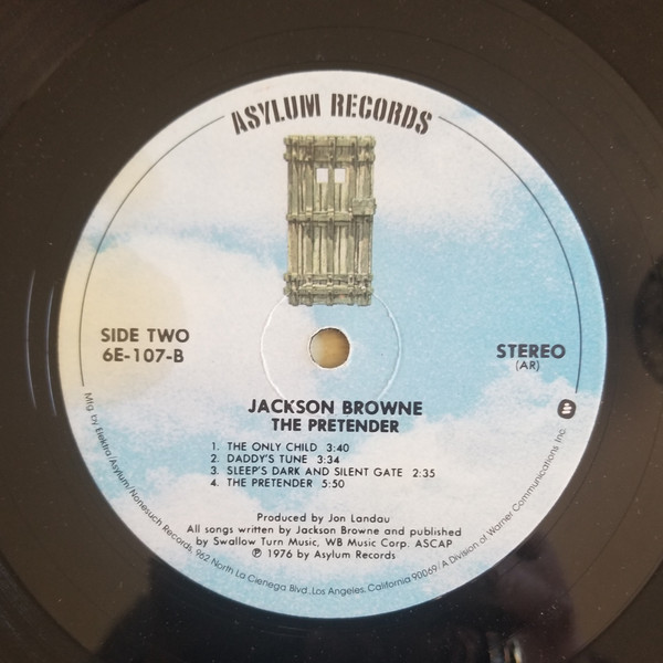 Jackson Browne - The Pretender | Asylum Records (6E-107) - 4